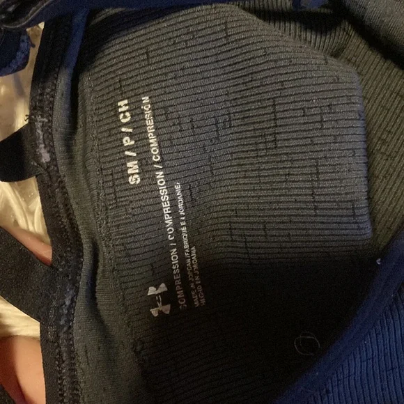 Under Armour Sports Bras - Black and Teal Set - Picture 3 of 5